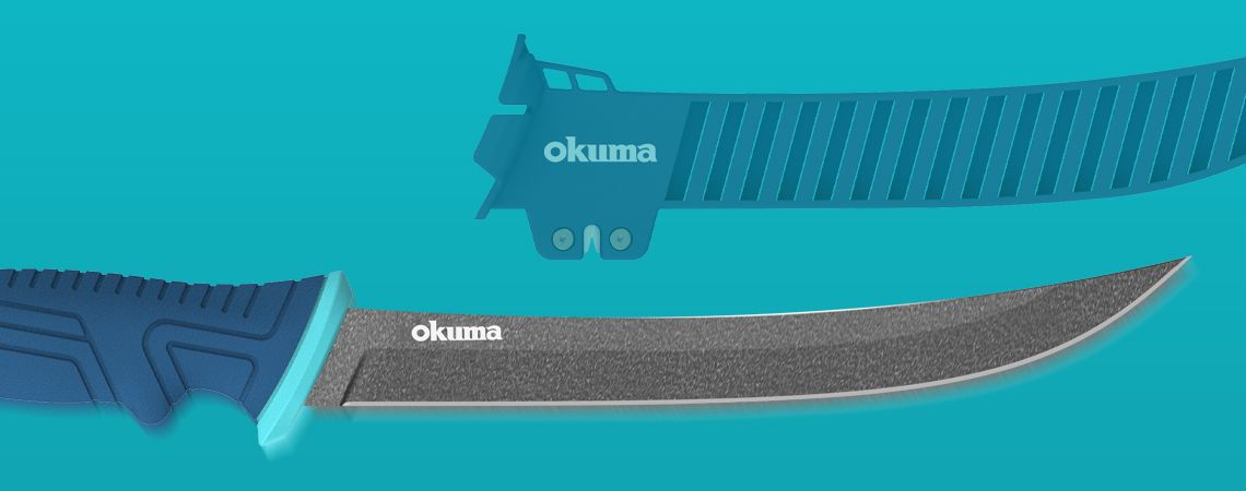 سكين تقطيع 9 بوصة + غلاف - سكين تقطيع أوكوم 9 بوصة + غلاف